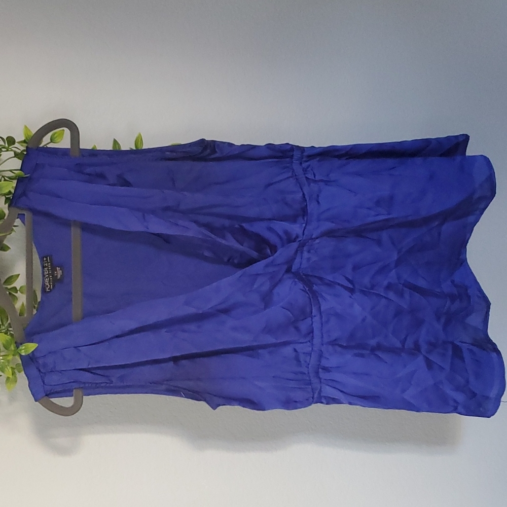 Royal Blue Sleeveless Top